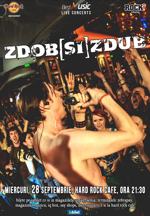 Zdob şi Zdub în concert la Bucureşti Zdob şi Zdub în concert la Bucureşti