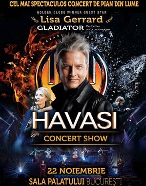 Superstarul muzicii clasice, HAVASI, va susţine un concert la București Superstarul muzicii clasice, HAVASI, va susţine un concert la București