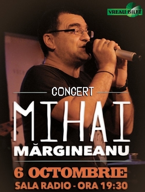 Concert aniversar Mihai Mărgineanu la Sala Radio Concert aniversar Mihai Mărgineanu la Sala Radio