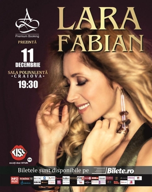 Concertul LARA FABIAN: noi categorii de bilete în vânzare Concertul LARA FABIAN: noi categorii de bilete în vânzare