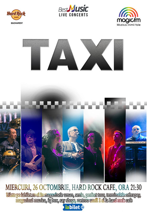 Concert TAXI la Hard Rock Cafe Concert TAXI la Hard Rock Cafe