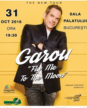 Garou paraseste ”Vocea Frantei” pentru turneul mondial ”Fly Me to the Moon”, care ajunge si in Romania Garou paraseste ”Vocea Frantei” pentru turneul mondial ”Fly Me to the Moon”, care ajunge si in Romania