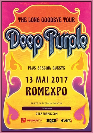 Deep Purple la București cu turneul “The Long Goodbye” Deep Purple la București cu turneul “The Long Goodbye”