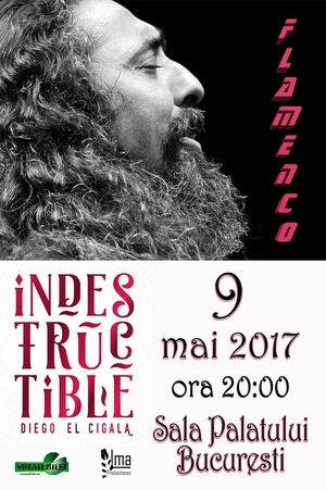 Diego el Cigala, considerat cel mai mare cantaret de flamenco din lume, in concert pe 9 mai, la Sala Palatului Diego el Cigala, considerat cel mai mare cantaret de flamenco din lume, in concert pe 9 mai, la Sala Palatului