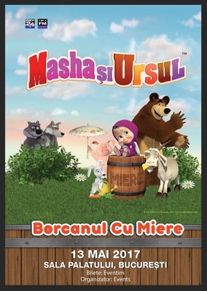Masha și Ursul, în premieră în România! Masha și Ursul, în premieră în România!