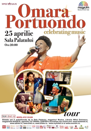 OMARA PORTUONDO, vocea legendara a BUENA VISTA SOCIAL CLUB, celebreaza 70 de ani de activitate artistica la Sala Palatului OMARA PORTUONDO, vocea legendara a BUENA VISTA SOCIAL CLUB, celebreaza 70 de ani de activitate artistica la Sala Palatului