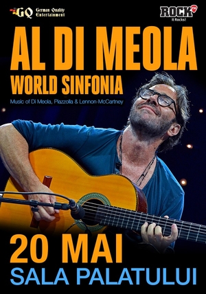O categorie de bilete pentru concertul Al Di Meola este Sold Out O categorie de bilete pentru concertul Al Di Meola este Sold Out