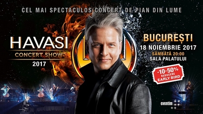 HAVASI se întoarce în România cu cel mai nou spectacol al său HAVASI se întoarce în România cu cel mai nou spectacol al său