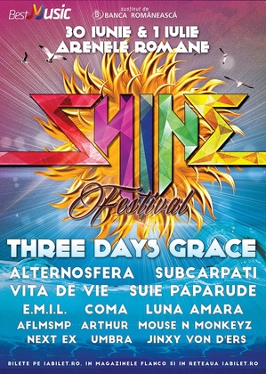 Shine Festival 2017: Noi confirmari, Golden Circle Sold Out, Bilete de o zi si Programul festivalului Shine Festival 2017: Noi confirmari, Golden Circle Sold Out, Bilete de o zi si Programul festivalului