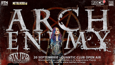 Suedezii de la ARCH ENEMY in concert la Bucuresti Suedezii de la ARCH ENEMY in concert la Bucuresti