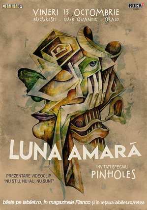 Luna Amară: concert și lansare de videoclip Luna Amară: concert și lansare de videoclip