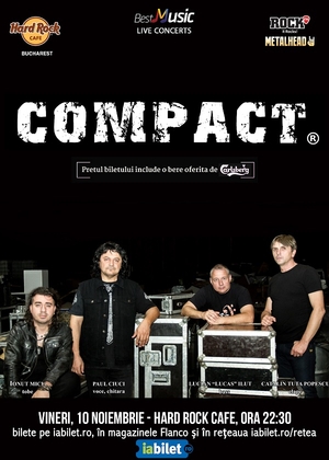 Concert COMPACT la Hard Rock Cafe Concert COMPACT la Hard Rock Cafe