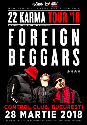 Foreign Beggars: de la UNTOLD direct pe scena din Control pe 28 martie Foreign Beggars: de la UNTOLD direct pe scena din Control pe 28 martie