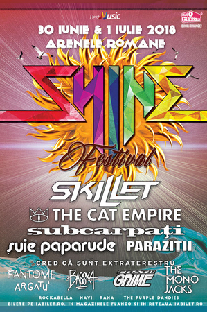 Shine Festival 2018: Program. reguli de acces și informații generale Shine Festival 2018: Program. reguli de acces și informații generale