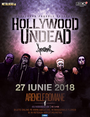 Hollywood Undead la București: Program și Reguli de Acces Hollywood Undead la București: Program și Reguli de Acces