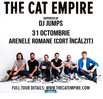 The Cat Empire revin la București în luna octombrie The Cat Empire revin la București în luna octombrie