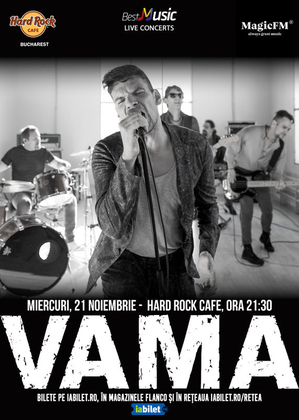 Concert Vama la Hard Rock Cafe Concert Vama la Hard Rock Cafe