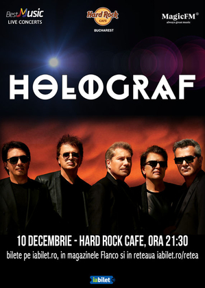 Holograf - special exclusive show - Hard Rock Cafe Holograf - special exclusive show - Hard Rock Cafe