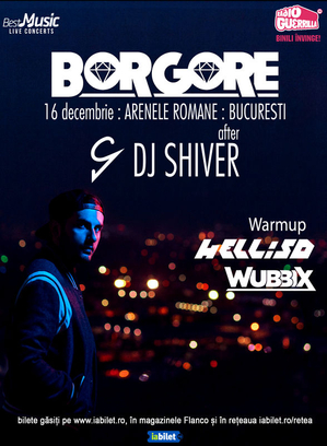 Borgore dărâmă Arenele Romane pe 16 decembrie Borgore dărâmă Arenele Romane pe 16 decembrie