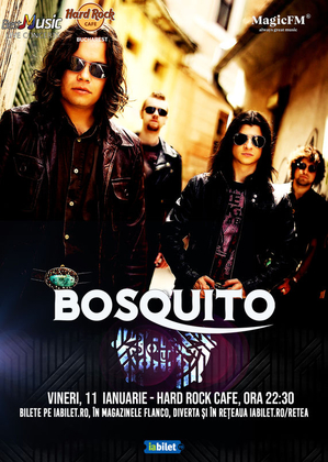 Concert Bosquito in Hard Rock Cafe Concert Bosquito in Hard Rock Cafe