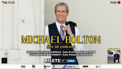 Michael Bolton va concerta in Cluj-Napoca si Bucuresti Michael Bolton va concerta in Cluj-Napoca si Bucuresti