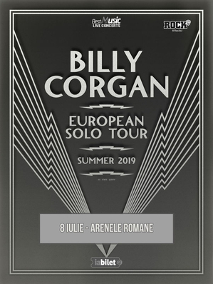 Billy Corgan (The Smashing Pumpkins) canta la Bucuresti pe 8 iulie la Arenele Romane Billy Corgan (The Smashing Pumpkins) canta la Bucuresti pe 8 iulie la Arenele Romane