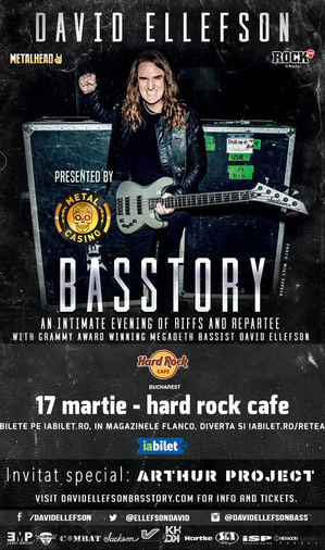 David Ellefson (Megadeth): an intimate evening in Hard Rock Cafe David Ellefson (Megadeth): an intimate evening in Hard Rock Cafe