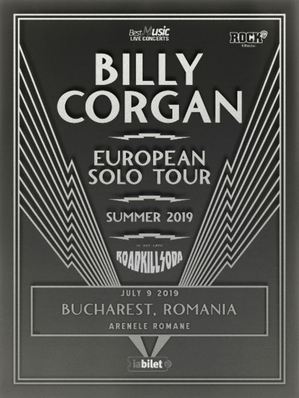 Roadkill Soda va deschide concertul Billy Corgan de pe 9 iulie Roadkill Soda va deschide concertul Billy Corgan de pe 9 iulie