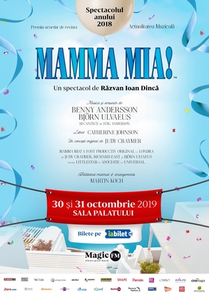 Mamma Mia, musicalul care a cucerit peste 60 de milioane de spectatori din întreaga lume revine la București Mamma Mia, musicalul care a cucerit peste 60 de milioane de spectatori din întreaga lume revine la București