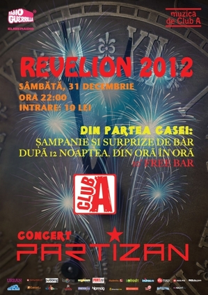 Partizan concertează de Revelion în Club A Partizan concertează de Revelion în Club A