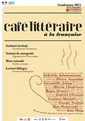 Cafeneaua literară à la française la Gaudeamus Cafeneaua literară à la française la Gaudeamus