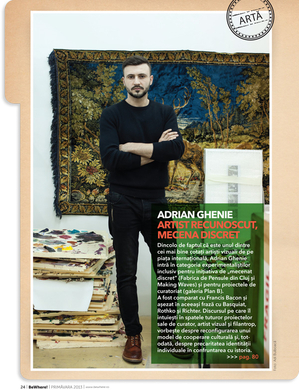 Adrian Ghenie: Tensiunea. Conflictul. Contrastul Adrian Ghenie: Tensiunea. Conflictul. Contrastul