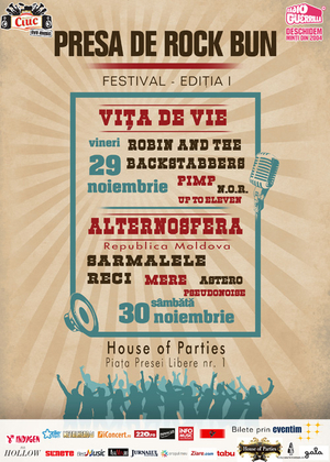 Programul festivalului Presa de Rock Bun Programul festivalului Presa de Rock Bun