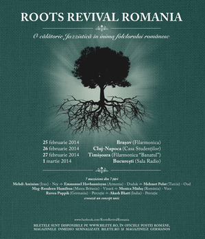 Turneu Roots Revival Romania, din 25 februarie Turneu Roots Revival Romania, din 25 februarie