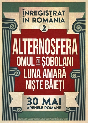 Câștigă o invitație dublă la seara rock - „Înregistrat în România” - CONCURS ÎNCHEIAT Câștigă o invitație dublă la seara rock - „Înregistrat în România” - CONCURS ÎNCHEIAT