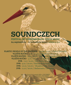 Soundczech 2014, în patru orașe din țară Soundczech 2014, în patru orașe din țară