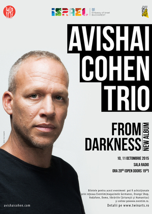 Avishai Cohen Trio revine la București cu un nou album Avishai Cohen Trio revine la București cu un nou album